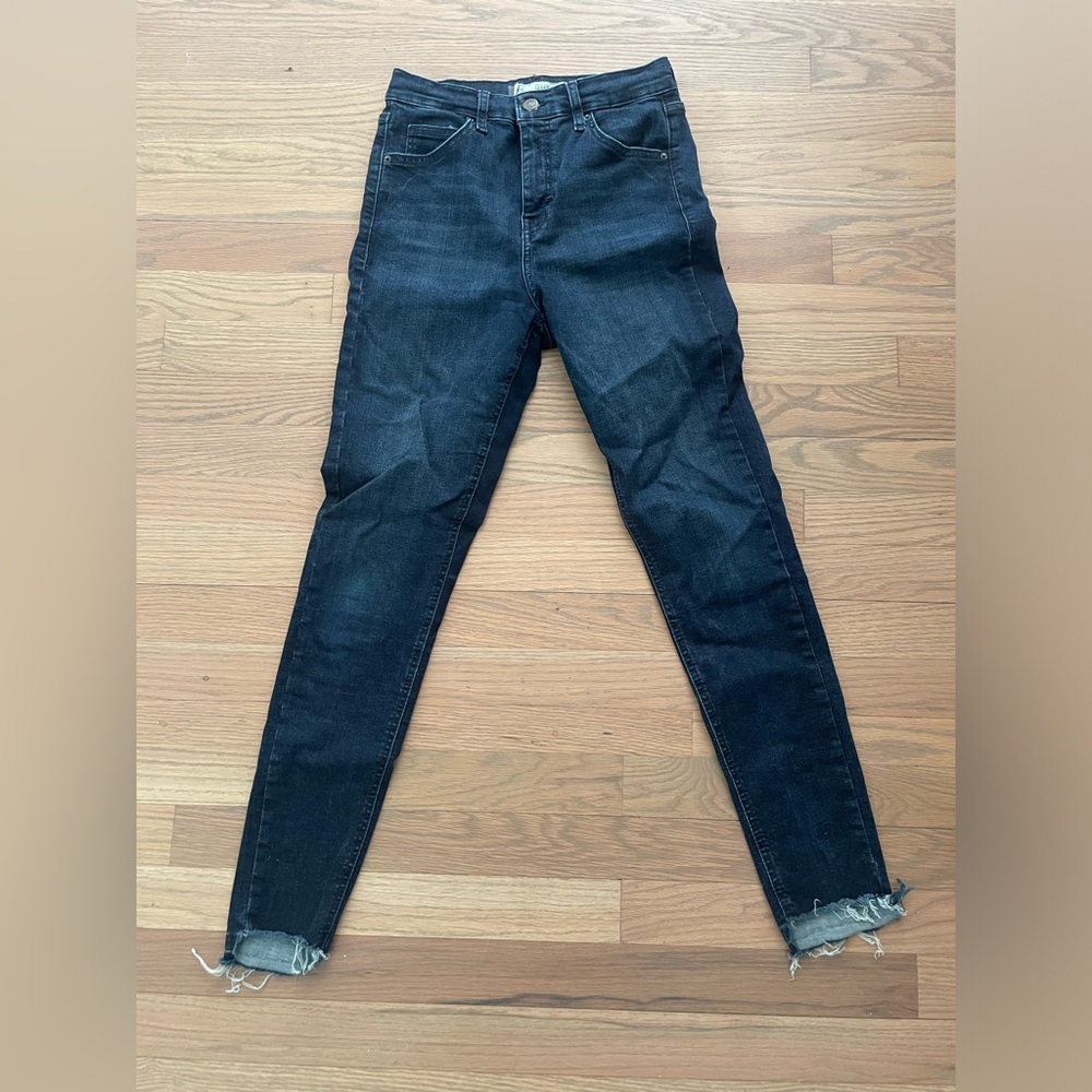 Topshop Jaime high waist skinny jeans